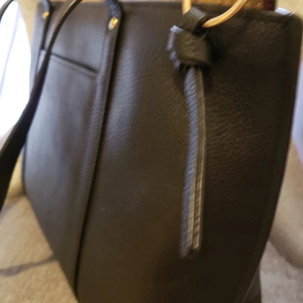 Coach Black and Brown Tote Bag - Picture 3 of 7
